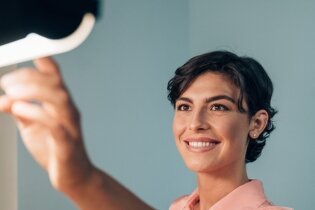 Aktivierende Lichtdusche am Nachmittag
