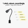 Flexarmleuchte FLEX Basic - Vorteile