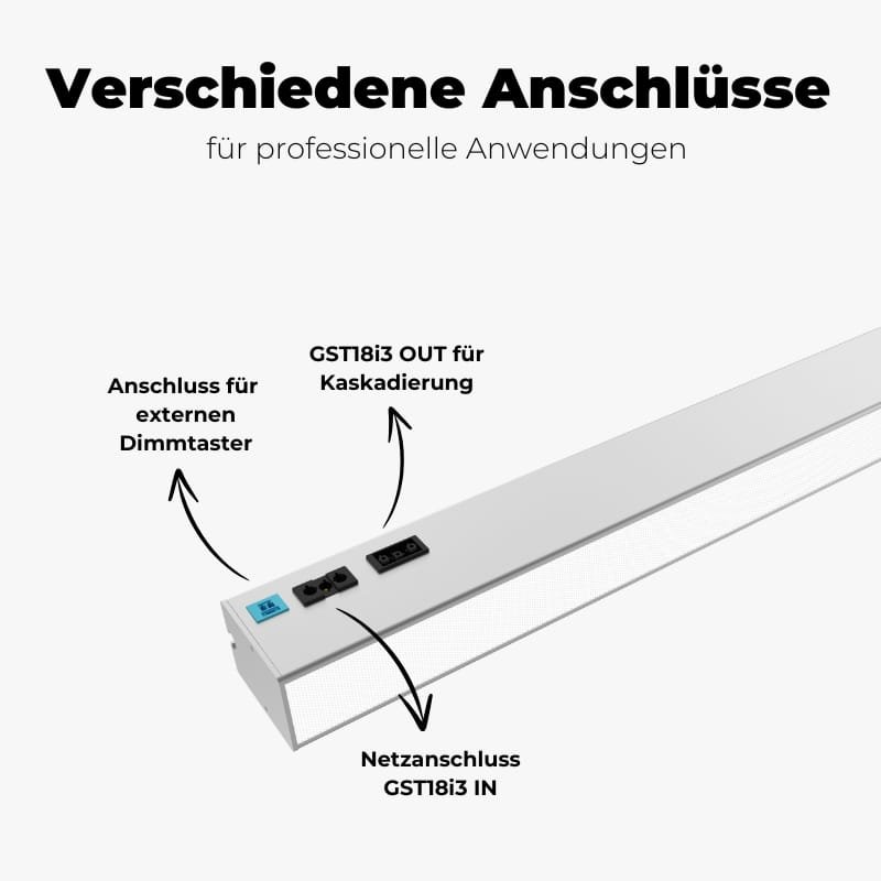 LED Systemleuchte dimmbar