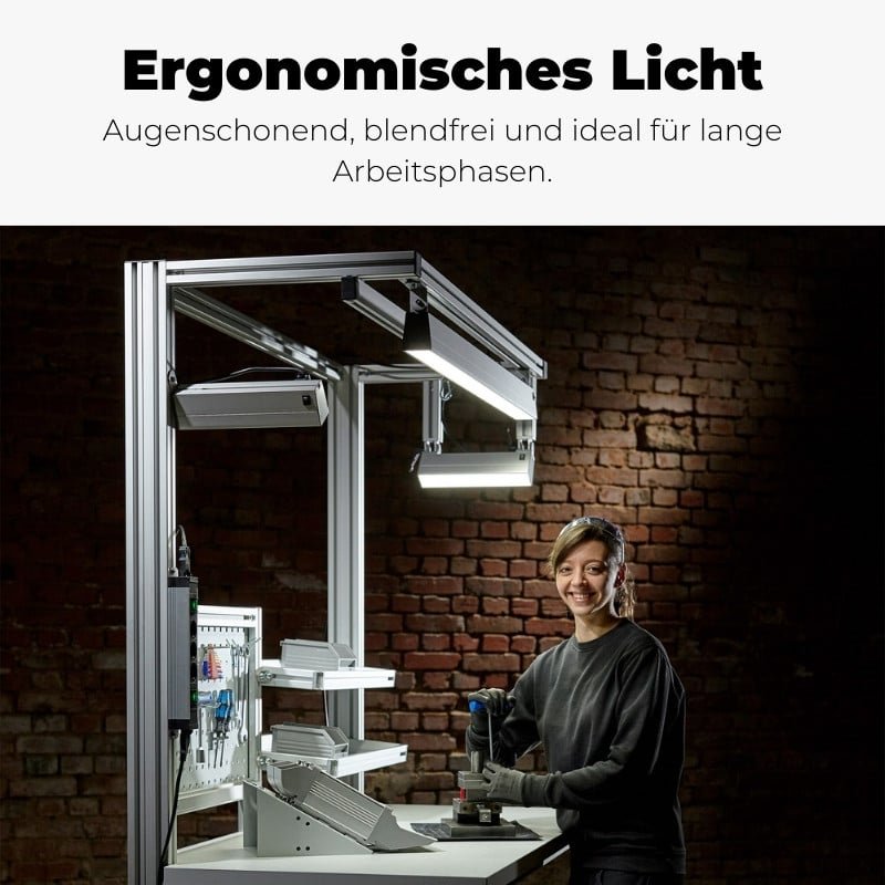 Industrie-LED-Systemleuchte für präzise und anspruchsvolle Anwendungen