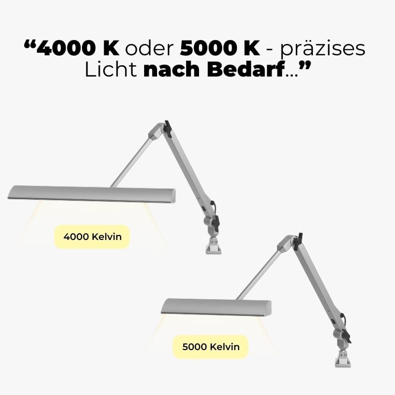 LED Industrie Gelenkarmleuchte Allround Farbtemperaturen-min
