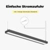 LED Pendelleuchte Black Line 48 inklusive Stromkabel-min