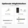 LED Pendelleuchte Black Line Basic optionale Möglichkeiten-min