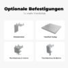 LED Premium Line 32W Optionale Befestigungen