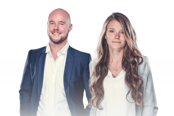 Lichtberater Markus Meier und Johanna Scheuring