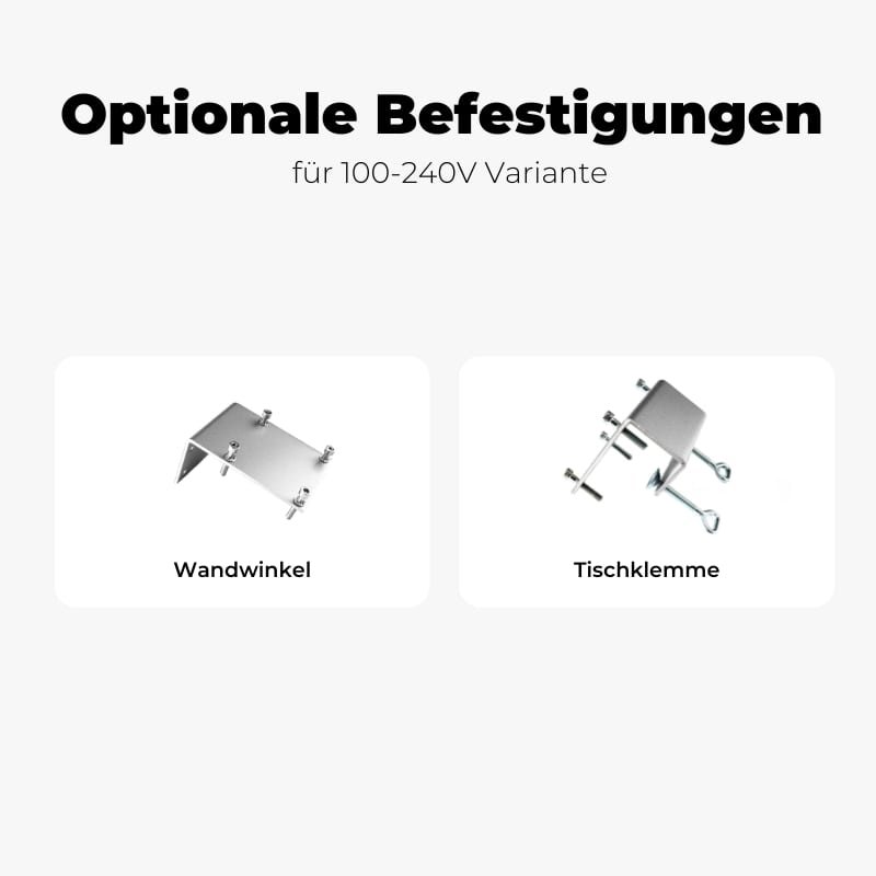 Maschinenleuchte M-LITE S - Befestigungen-min