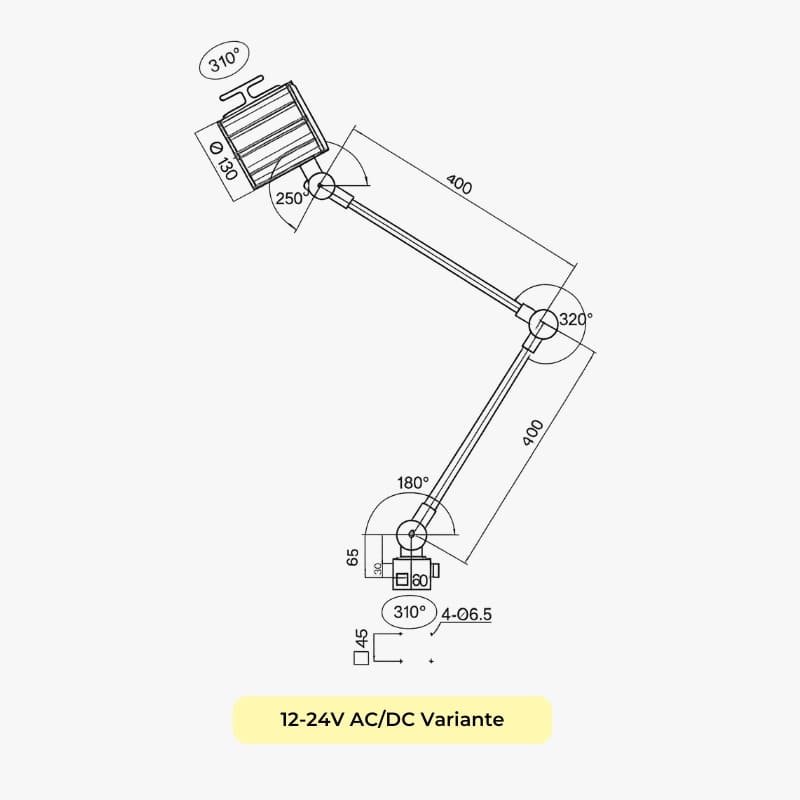 LED Maschinenleuchte M-LITE L