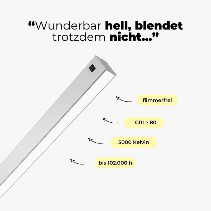 Robuste LED-Systemleuchte für industrielle Umgebungen und Montagearbeiten