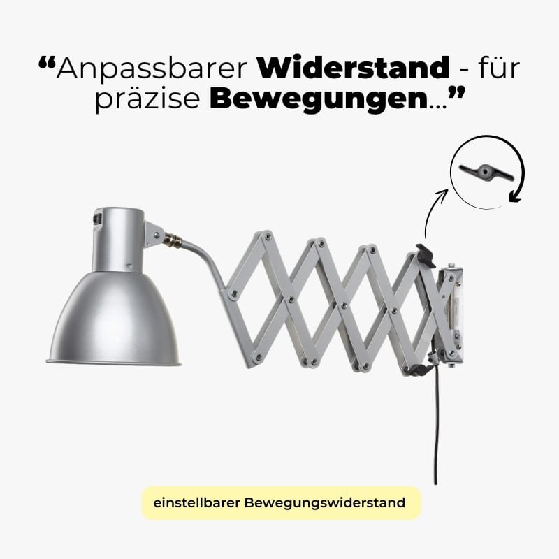 Scherenleuchte Classic - Widerstand-min