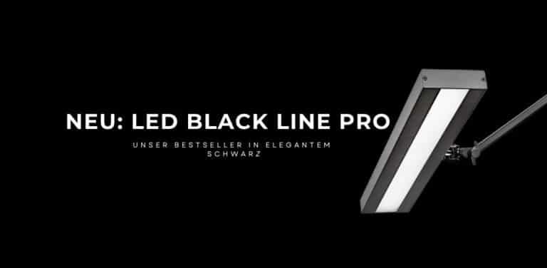 neue LED Black Line Pro in elegentem schwarz